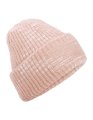 Beanie Chunky Knitted Patch Beechfield B330R Strawberry Haze